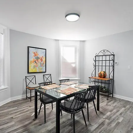 Newly Rehabbed Greystone With 2 Private Apartments, Backyard, Garage, Laundry, Close To Expressway Chicago Extérieur photo